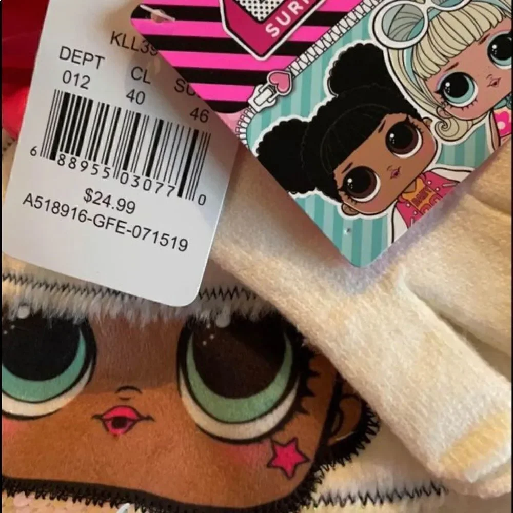L.O.L. SURPRISE GIRLS Sequin Hat and Glove Set